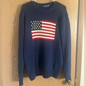 Brandy Melville Nico American Flag Sweater